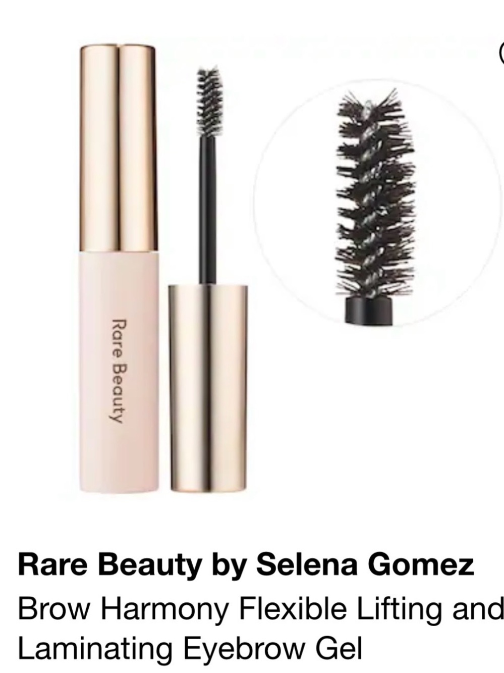 Rare Beauty Brow Harmony Eyebrow Gel - Clear